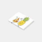 パイナップルピザ ポストイット (アングル)