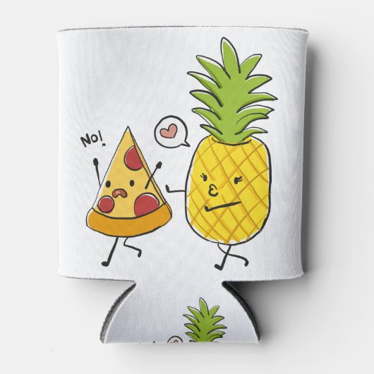 パイナップルピザ 缶クーラー (正面)