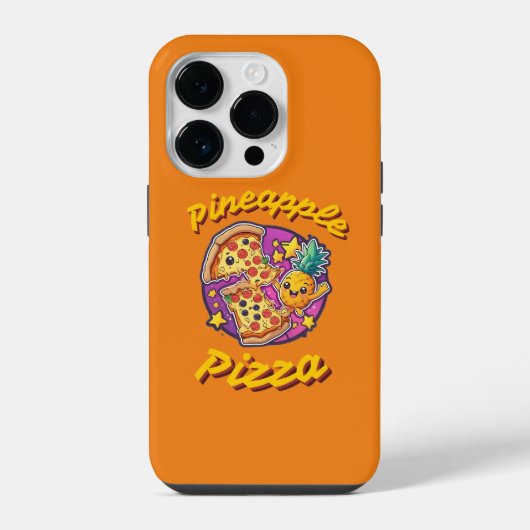 パイナップルピザ iPhoneケース (裏面)