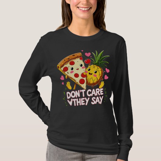 パイナップルピザ Tシャツ (正面)