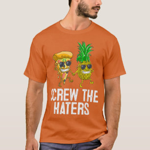 パイナップルピザTパーティーペペロおもしろいーニギフト Tシャツ