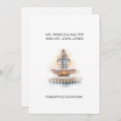 パイナップルファウンテン – Charleston シーズンカード (正面/裏面)