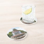 パイナップルファウンテンinチャールストン, SC コースター (側面)