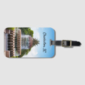 パイナップルファウンテンinチャールストン, SC ラゲッジタグ (正面横)