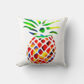パイナップルファンキーアート クッション (正面)