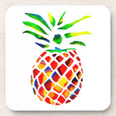 パイナップルファンキーアート コースター (正面)