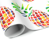 パイナップルファンキーアート ラッピングペーパー (ロールコーナー)