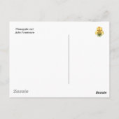 パイナップルフクロウ ポストカード (裏面)