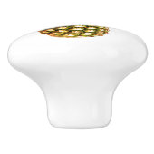 パイナップルフルーツの写真のドアおよび引出しはノブを引っ張ります セラミックノブ (側面)