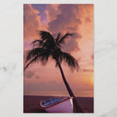 パイナップルフルーツビーチデザートトロピッカラフルカル チラシ (裏面)