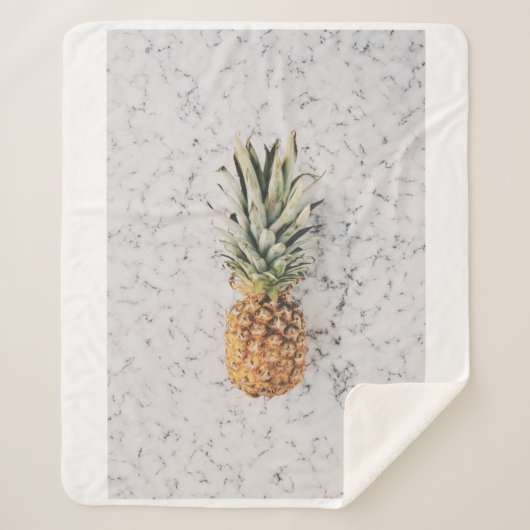 パイナップルフルーツ シェルパブランケット (正面)