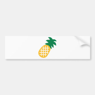 パイナップルフルーツ バンパーステッカー