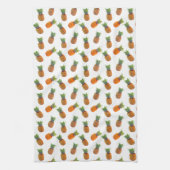 パイナップルフルーツON白 キッチンタオル (縦)