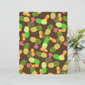 パイナップルブラウン水玉模様 (スタンド正面)