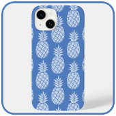 パイナップルブルー iPhoneケース