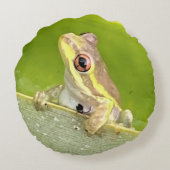 パイナップルプラント装飾用クッション ラウンドクッション (裏面)