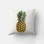 パイナップルプリントの装飾用クッション クッション (裏面)