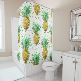 パイナップルホスピタリティの記号 シャワーカーテン