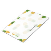 パイナップルホワイト ノートパッド (アングル)