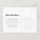 パイナップルホームスイートホームムービングアナウンス 案内ポストカード (裏面)