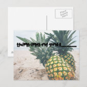 パイナップルポストカード ポストカード (正面/裏面)