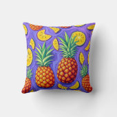 パイナップルポップ・アートの- Pineapple Empire クッション (裏面)