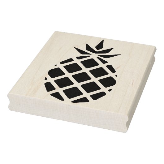 パイナップルモダンシルエットゴムアートスタンプ ラバースタンプ (スタンプ)