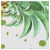 パイナップルモダンパターン ファブリック (クローズアップ)