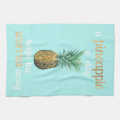 パイナップルライフ引用文 キッチンタオル (横)