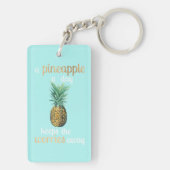 パイナップルライフ引用文 キーホルダー (裏面)