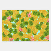 パイナップルラッピング紙 ラッピングペーパーシート (正面)