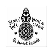 パイナップルラバーアートスタンプの中で甘い ラバースタンプ (インプリント)