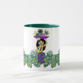 パイナップルルアウ(ハワイ式宴会)トロピカルマグ マグカップ (中央)