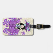 パイナップルルアウ（ハワイ式宴会）ハワイアンフラガールデュオケース ラゲッジタグ (正面横)