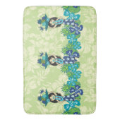 パイナップルルアウ(ハワイ式宴会)ハワイアンフラガール バスマット (正面縦)