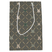 パイナップルレインボーズ、ハワイアンスタイルクリスマス ミディアムペーパーバッグ (正面)