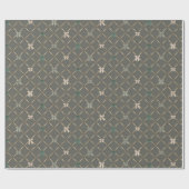 パイナップルレインボーズ、ハワイアンスタイルクリスマス ラッピングペーパー (フラット)