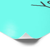 パイナップルレトロビーガン及びベジタリアンヴィンテージ果実 ポスター (コーナー)