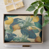 パイナップルレモン黄色 薄葉紙 (ギフト)