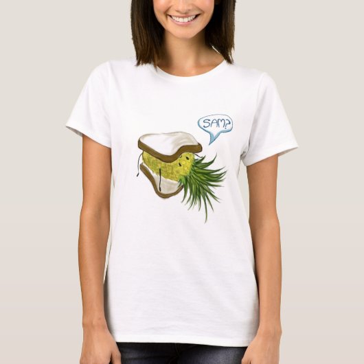 パイナップルロゴのワイシャツ Tシャツ (正面)