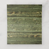 パイナップルヴィンテージトロピカルディナーウェディングパーティー プレイスカード (内部開封)