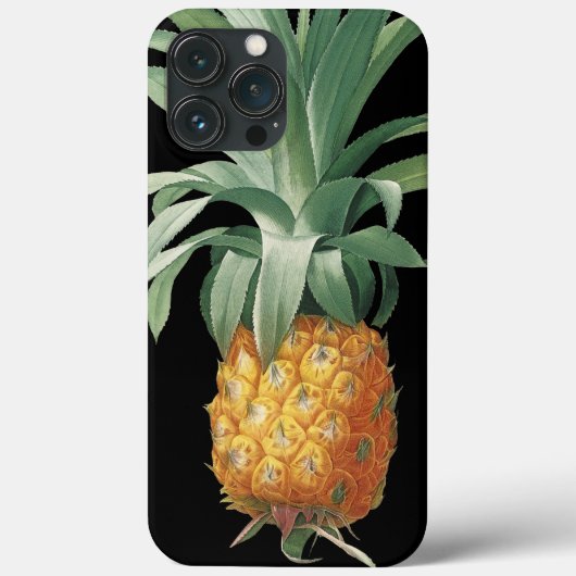 パイナップルヴィンテージ熱帯植物学 Case-Mate iPhoneケース (裏面)