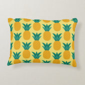 パイナップルヴィンテージ:実り多いパターンの喜び。 アクセントクッション (裏面)