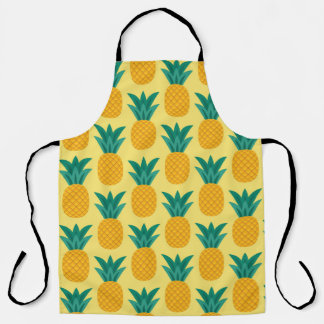 パイナップルヴィンテージ：実り多いパターンの喜び。 エプロン