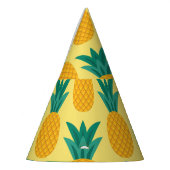 パイナップルヴィンテージ:実り多いパターンの喜び。 パーティーハット (左)