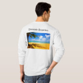 パイナップル中心地Longsleeve Tシャツ (裏面フル)