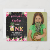 パイナップル写真招待状 招待状 (正面)