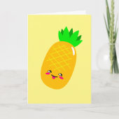 パイナップル勇気付けられるカード カード (正面)