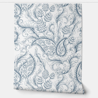 パイナップル及びペイズリー 壁紙