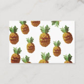 パイナップル名刺 名刺 (裏面)